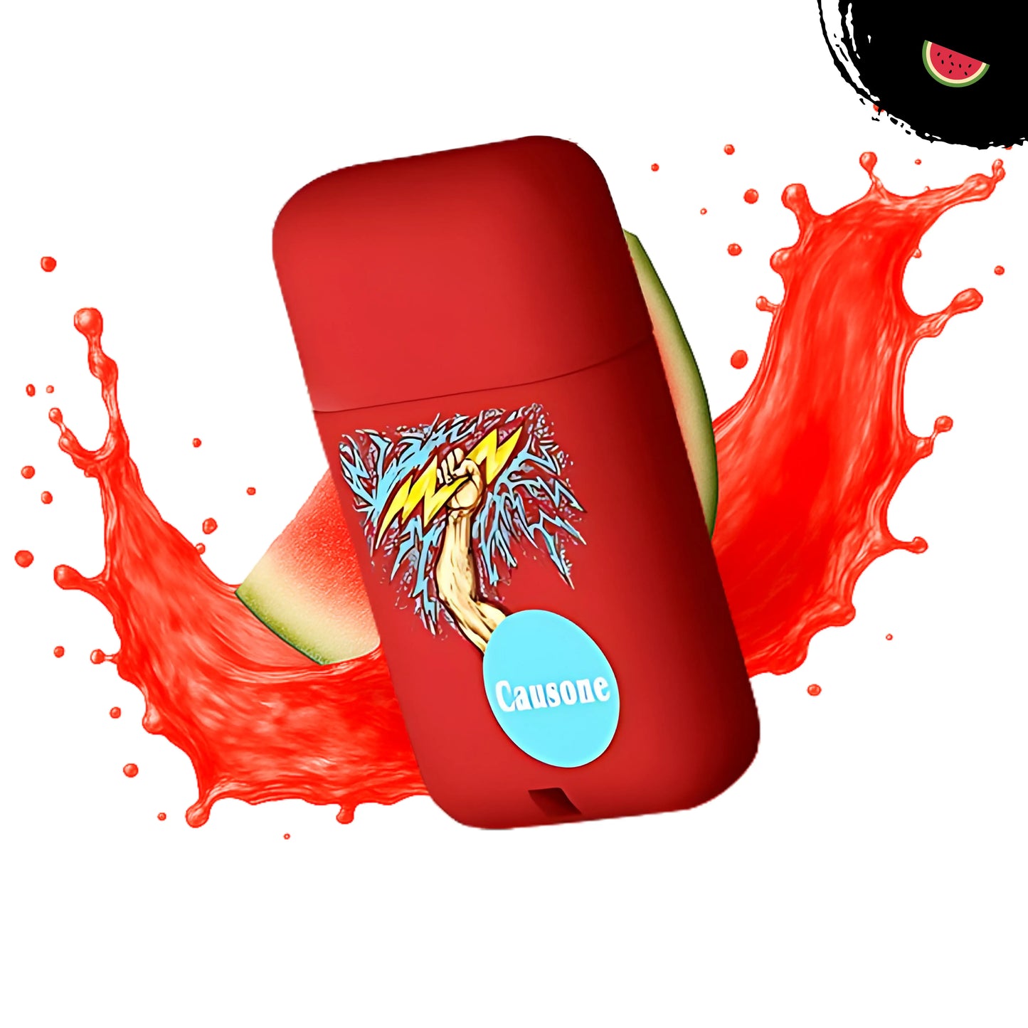 Watermelon-infused nasal inhaler THE NATURAL ENERGY BAR™ – enhances mental clarity and sharpens reflexes for fighters