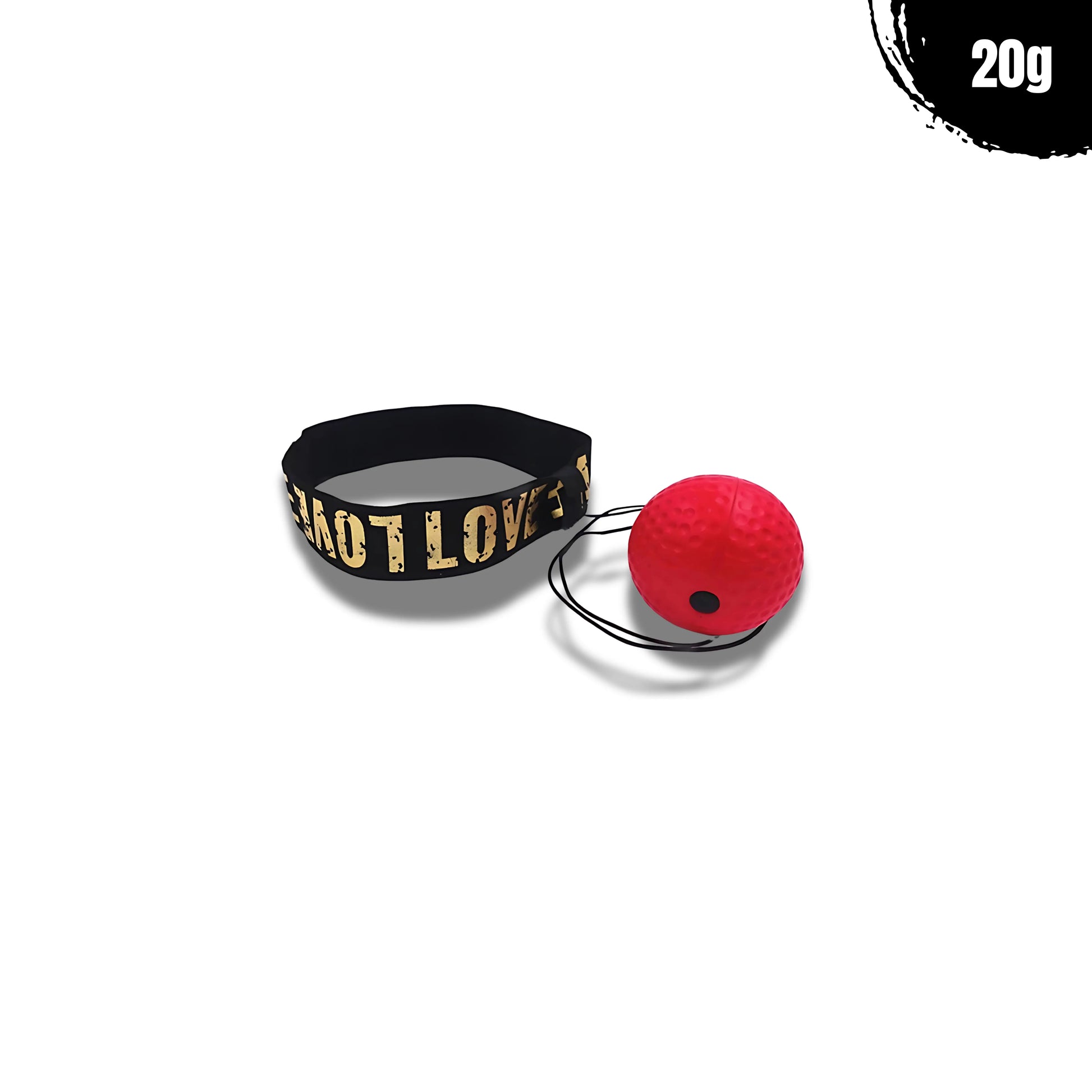 Lightweight 20g reflex training ball THE ACCURACY PRO™ for beginners – improve reaction time and coordination in boxing and MMA