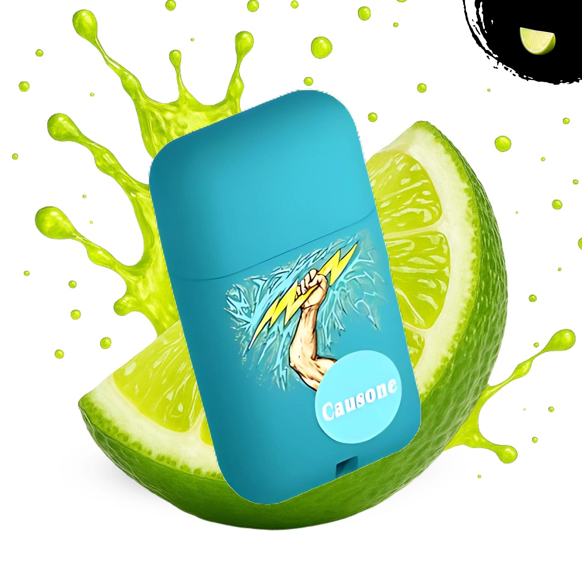 Lime-flavored nasal inhaler THE NATURAL ENERGY BAR™ – enhances breathing performance, clarity and reaction for MMA athletes